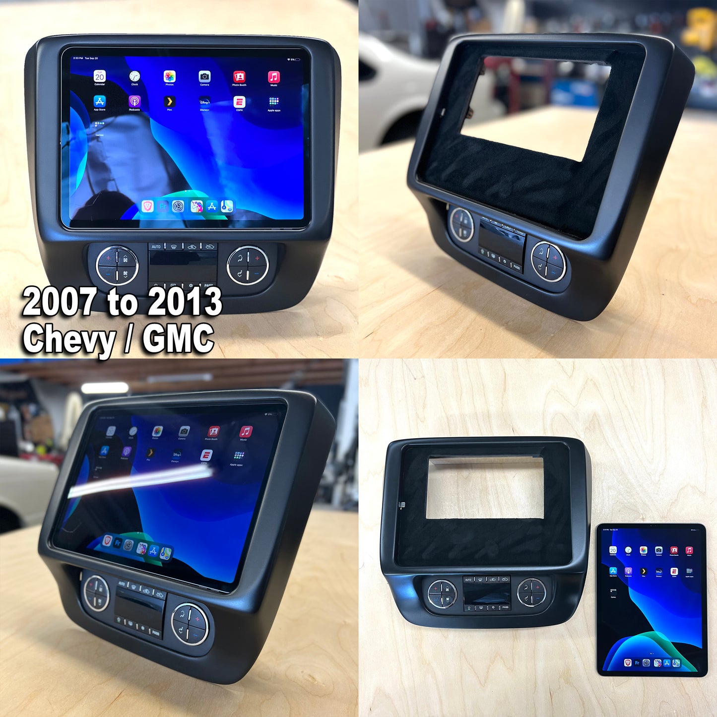 CHEVY/GMC custom dash mod service - ALL YEARS