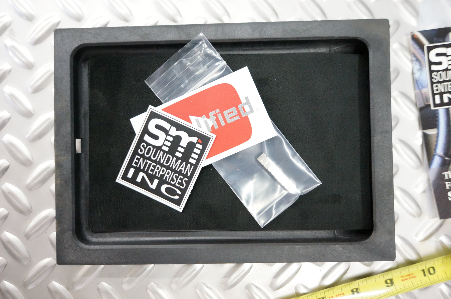 Soundman SIDE SLIDER iPad CAR dash kit for iPad mini 1 to 5