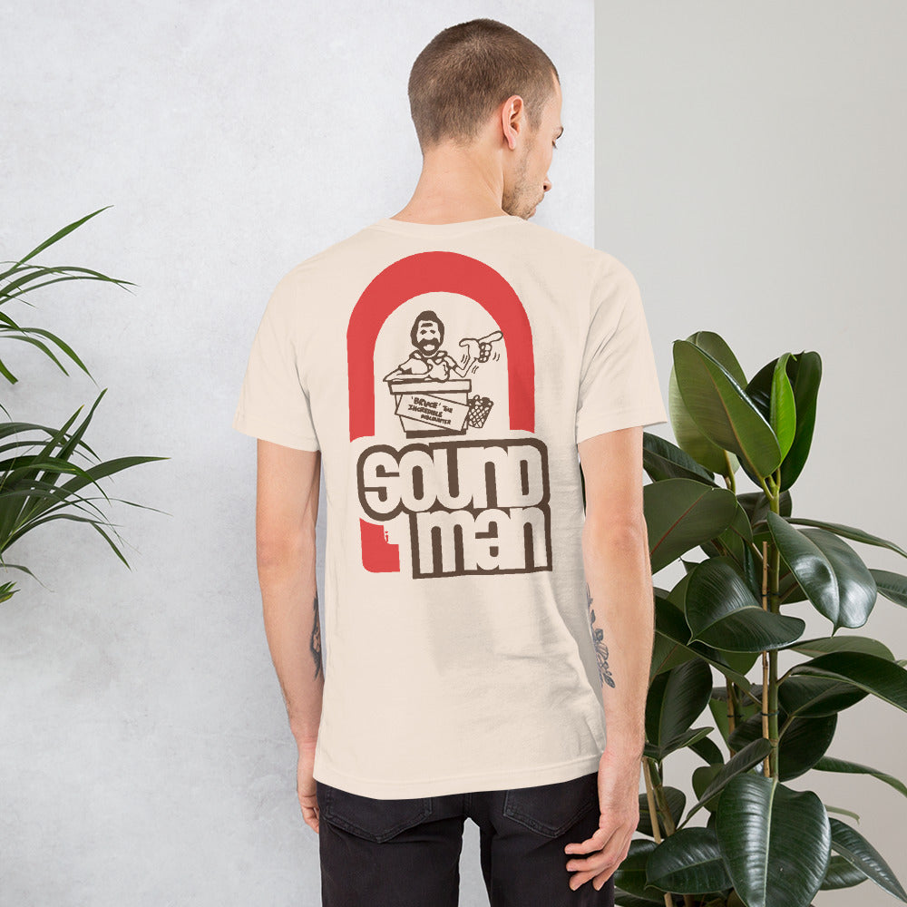 Soundman Bass Van, UNI-SEX, TAN, soft tee