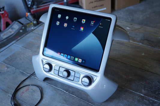 2015 GMC Sierra iPad PRO dash mod!